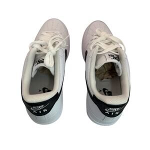 Nike Air Force 1 White Black Swoosh Sneakers Men’s 9 Classic AF1